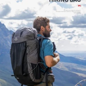Backpack 60+5L Waterproof With Rain Cover