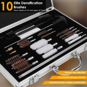 Gun Brush Kit for Rifle Pistol Handgun Shotgun