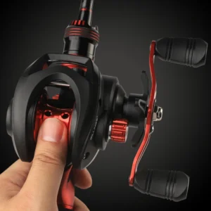 Baitcasting Reel 8KG Drag 7.2:1 Ratio Magnet Brake