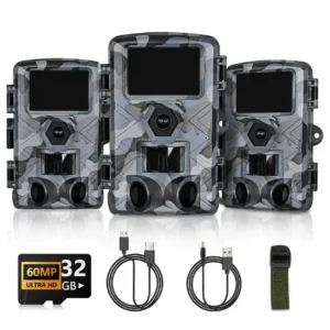 PCS Trail Camera with WiFi and APP Control, 60MP