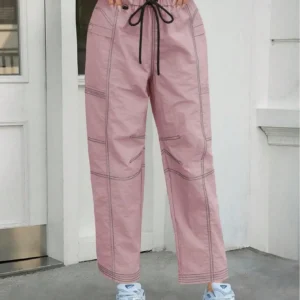 Women's Baggy Cargo Joggers With Pockets